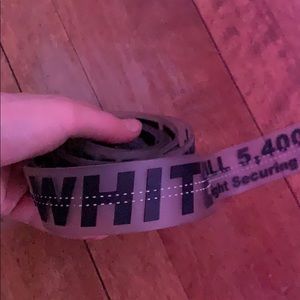 Off white belt